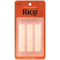 D`ADDARIO WOODWINDS RICO 3 PACK, TENOR SAX 2.5